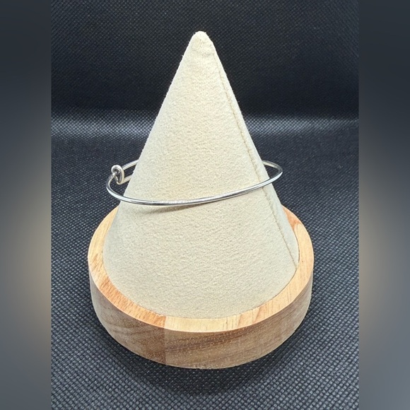 🪶ALEX AND ANI🪶Feather Charm Bangle in RafaelianSilver/EUC - Picture 4 of 8